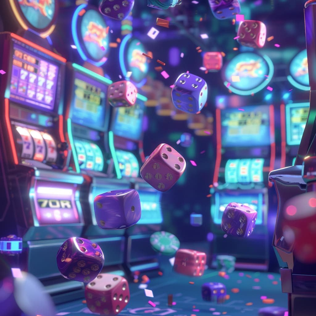 Live casino table and slot game interface